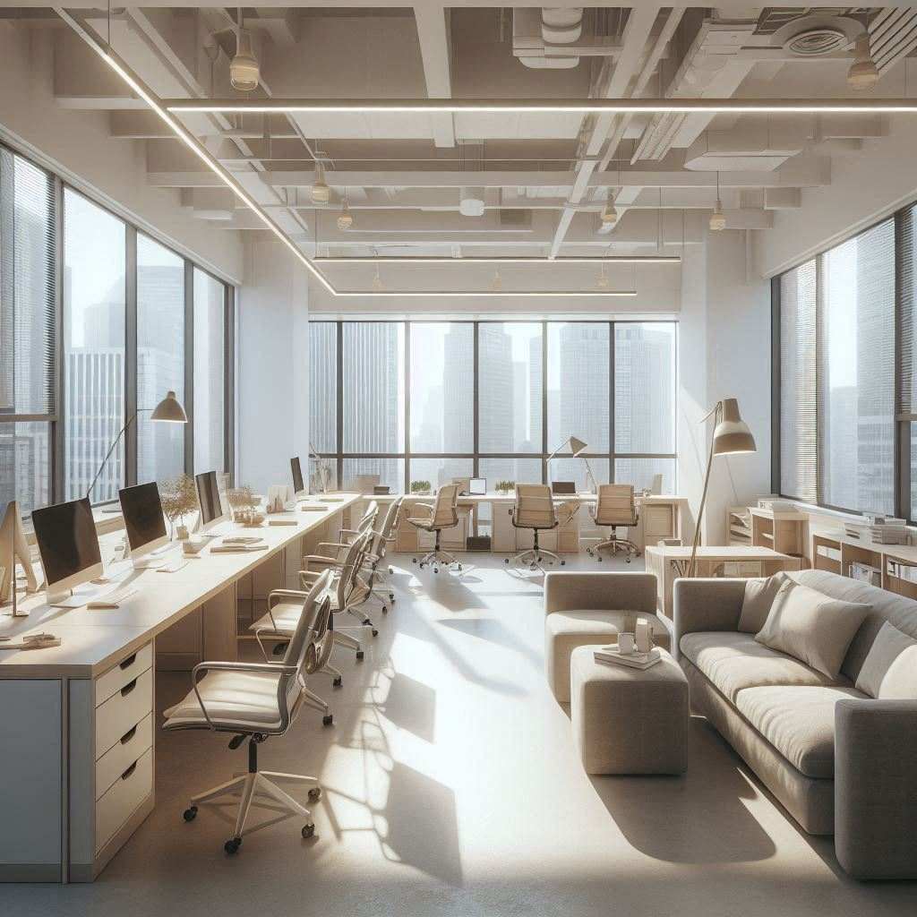 写字楼办公灵活工位设置面对设备批量更换时教育培训企业应怎样保留处理痕迹